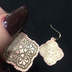 Unique pair of earrings